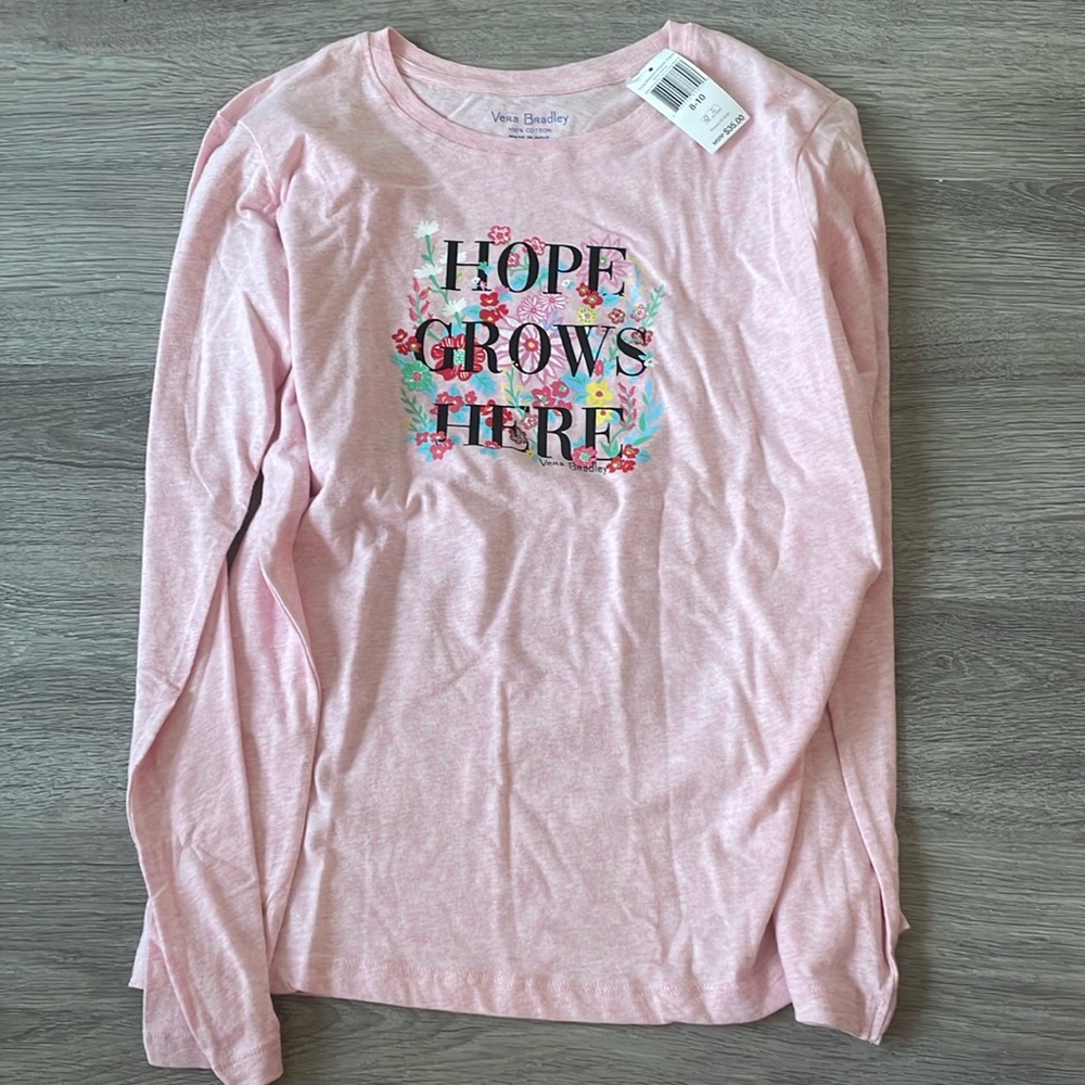 Vera Bradley Long Sleeve Tee- NWT!